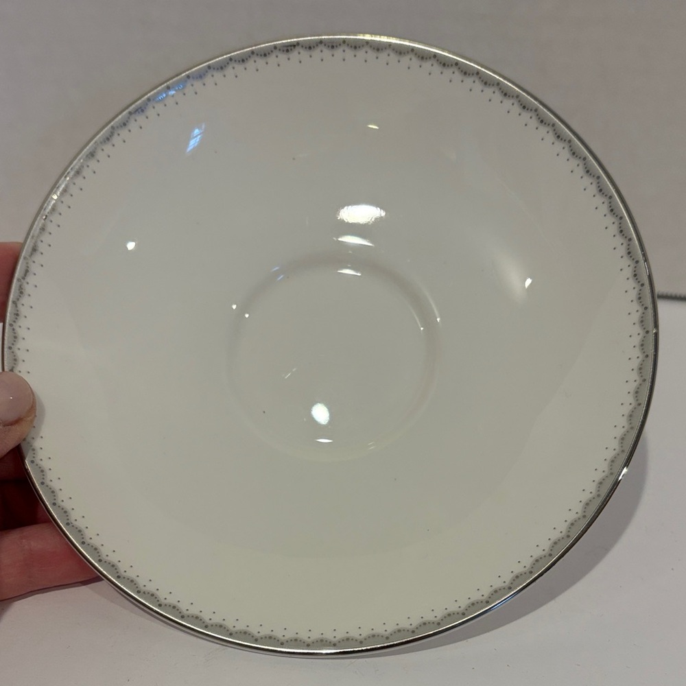 Royal doulton Dentelle Monique lhuillier teacup saucer only brand new